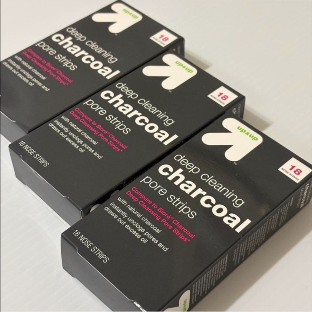 3 Boxes of 18 Count Charcoal Deep Cleaning Pore Strips UNOPENED